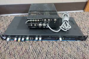 lot 60 image: Microphone Processor & PA Amplifier