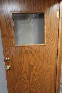 lot 93 image: Wooden Door & Window