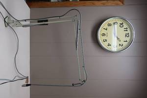 lot 98 image: Microphone Boom & Clock