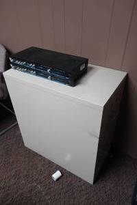 lot 104 image: 2 Valley Audio 401 Microphone Processors & File Cabinet