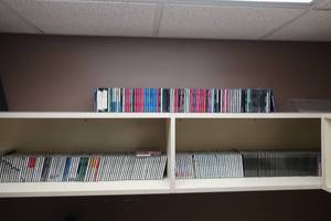 lot 112 image: CDs on Shelves
