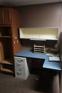 lot 121 image: Desk Space & All Contents