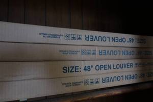 lot 147 image: 4 Brand New Shutters in Box