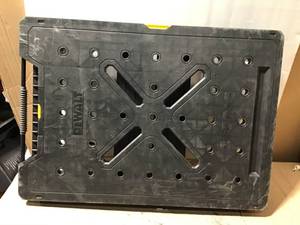 lot 4 image: 33 in. Folding Portable Workbench by DEWALT in good condition