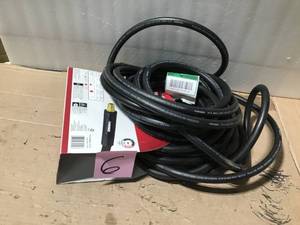 lot 6 image: 38 in. x 50 ft. Heavy-Duty Rubber Hose by Husky in good condition