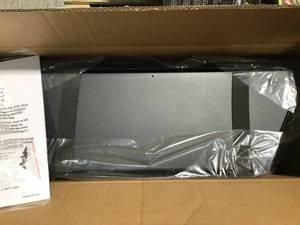 lot 32 image: 23 in. Ventless Infrared Electric Fireplace Insert with Safer Plug in good condition