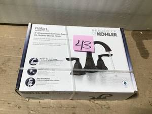 lot 43 image: WhisperThin Pick-A-Flow 80 or 100 CFM Exhaust Fan with LED Light Low Profile Ceiling or Wall and 4 in. Oval Duct Adapterrofile Ceiling or Wall and 4 in. Oval Duct Adapter in good condition