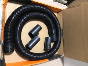 lot 62 image: 2-12 in. x 7 ft. Dual-Flex Tug-A-Long Locking Vacuum Hose for RIDGID WetDry Shop Vacuums by RIDGID in good condition