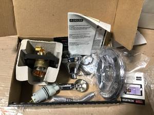 lot 80 image: Classic Single-Handle 1-Spray Shower Only Faucet in Chrome (Valve Included) in good condition
