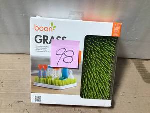 lot 98 image: Boon Grass Countertop Drying Rack in good condition