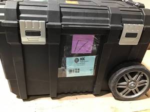 26 in. Connect Rolling Tool Box Black by Husky in good condition