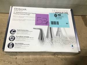Elmbrook 8 in. Widespread 2-Handle Bathroom Faucet in Polished Chrome by KOHLER in good condition