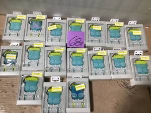 MIX LOT OF heyday Airpod Soft Clear Silicone Case w AirPod Strap - Ombre in good condition