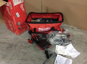 Milwaukee 2691-24G 18-Volt Cordless Combo Tool Kit (4-Tool) with Two 3.0 Ah Batteries, 1-Charger, 1-Tool Bag IN GOOD CONDITION S