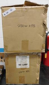 2 - Large 250 watt Floodlights