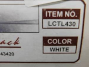 8 - LCM Track Lighting - Item # LCTL430