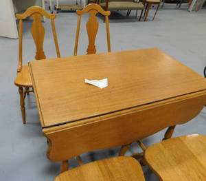Table, 4 Chairs