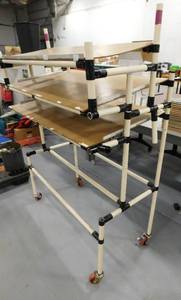 Rolling Storage Cart - 42(w) x 54(h) x 22(d)