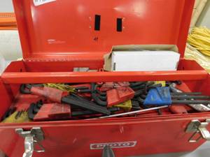 Tool Box with Tools