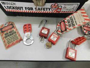 Lockout Tool Box with Locks