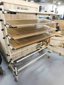 Rolling Cart 55(w) x 63.5(h) x 22