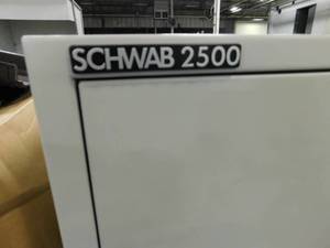 Schwab 2500 Fire Proof File Cabinet - 19.5(w) x 53.5(h) x 22(d) with key