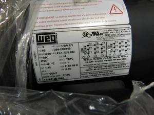 New Weg Electric Motor