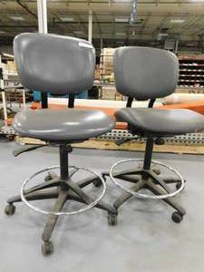 2 - Rolling Adjustable Tech Chairs