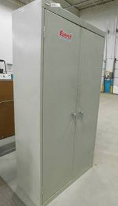 Enclosed Storage Cabinet - 36(w) x 6(h) x 18(d)