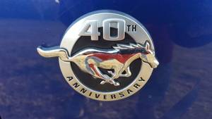 40th Anniversary Ford Mustang Fun Ride