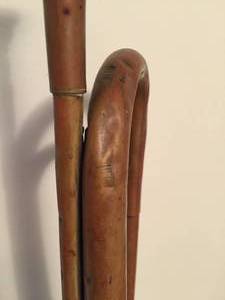 lot 108 image: Vintage Brass Horn