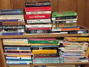 lot 142 image: Book Lot With Bookcase