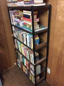 lot 145 image: Bookcase Full of Books