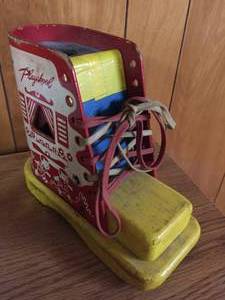 lot 149 image: Vintage Old Mother Hubbard Toy From The 50s