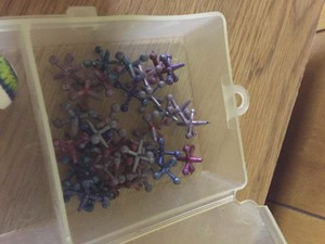 lot 150 image: 1971 Peanuts Kaleidoscope and Vintage Jacks Set