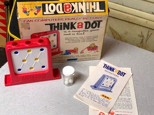 lot 68 image: Vintage Think a Dot Game (1965)