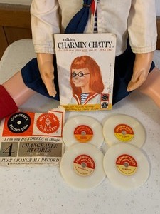 lot 61 image: Talking Charming Chatty Vintage Doll - (1963)