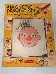 lot 64 image: Dapper Dan Magnetic Drawing Set