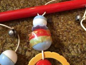 lot 163 image: Vintage Crib Circus Mobile