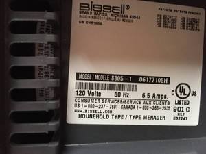 lot 174 image: Bissel Power Steamer