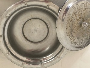 lot 39 image: Four Piece Hand Wrought Aluminum Trays
