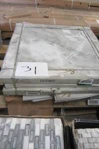 lot 31 image: Duomo Bianchi Matte 23.62 in. x 23.62 in. Porcelain Floor and Wall Tile (50 Sq Ft)