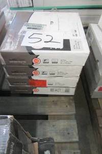 lot 52 image: Grey Marble 12 in. Width x 12 in. Length x 0.080 in. Thick Peel and Stick Vinyl Tile (120 Sq Ft)