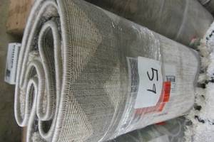 lot 59 image: Bazaar Diamond BeigeGray 5 ft. 2 in. x 7 ft. 2 in. Indoor Area Rug