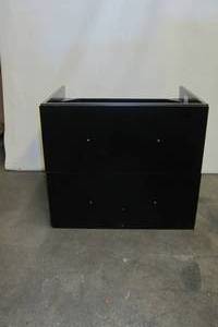 lot 70 image: Berto 24 in. W x 19 in. D Floating Vanity in Black (Vanity Only)