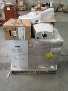 lot 218 image: WHOLESALE MIXED PALLET OF TOILET KITS AND PARTS
