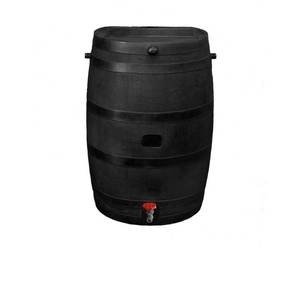 lot 107 image: RTS Home Accents 50 Gal. Eco Rain Barrel with Plastic Spigot 551000300A8081
