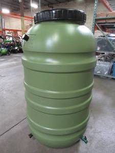 lot 126 image: 55 Gal. Green Rain Barrel, GRN