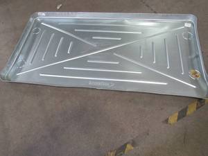 lot 445 image: DiversiTech 6-M3060 26 Gauge Metal Drain Pan, 30 x 60 x 2 12 - PAN ONLY, NO FITTINGS