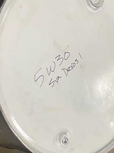 lot 10 image: 55-Gallon Barrel Of 5W-30 Oil